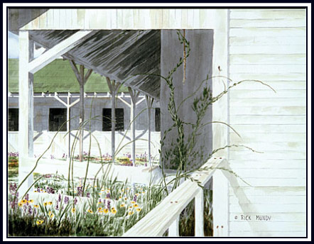 Wildflowers At The Stables Giclee (53k)