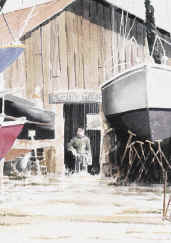 The Boat Painter (detail view)