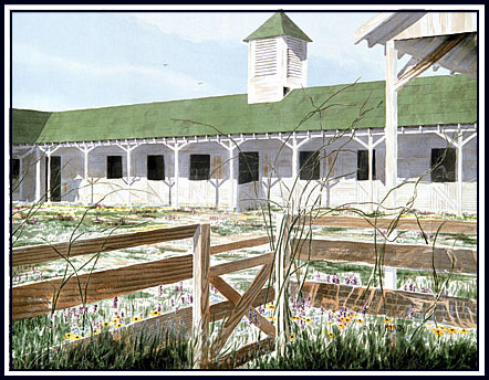 Stables Near The Creek giclee(70 k)