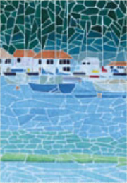 Tropical Mosaic II (detail view)